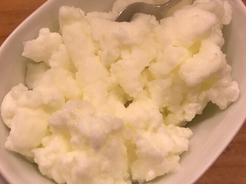 レンジで！卵白だけの炒り卵